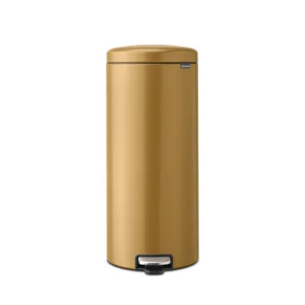 Brabantia Κάδος Απορριμμάτων με Πεντάλ Χρυσός 30lt 23 87 65
