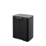 Brabantia Κάδος Απορριμμάτων Πλαστικός Μαύρος 12lt 23 03 63 - Image 4
