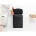 Brabantia Κάδος Απορριμμάτων Πλαστικός Μαύρος 12lt 23 03 63 - Image 5