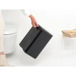 Brabantia Κάδος Απορριμμάτων Πλαστικός Μαύρος 12lt 23 03 63 - Image 7
