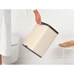 Brabantia Κάδος Απορριμμάτων Πλαστικός Μπεζ 12lt 23 41 25 N - Image 5