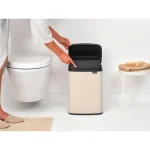 Brabantia Κάδος Απορριμμάτων Πλαστικός Μπεζ 12lt 23 41 25 N - Image 7