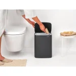 Brabantia Κάδος Απορριμμάτων Πλαστικός Γκρι 12lt 23 37 46 N - Image 6