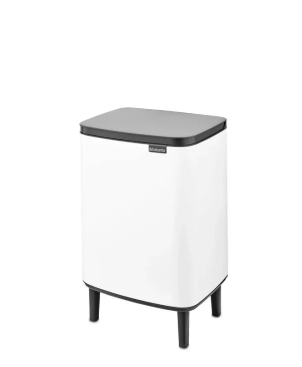 Brabantia Bo Hi Κάδος Απορριμμάτων Πλαστικός Λευκός 12lt 22 72 40