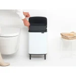 Brabantia Bo Hi Κάδος Απορριμμάτων Πλαστικός Λευκός 12lt 22 72 40 - Image 5