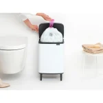 Brabantia Bo Hi Κάδος Απορριμμάτων Πλαστικός Λευκός 12lt 22 72 40 - Image 6