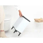 Brabantia Bo Hi Κάδος Απορριμμάτων Πλαστικός Λευκός 12lt 22 72 40 - Image 7