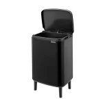 Brabantia Bo Hi Κάδος Απορριμμάτων Πλαστικός Μαύρος 12lt 22 72 26 - Image 3