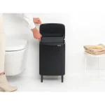 Brabantia Bo Hi Κάδος Απορριμμάτων Πλαστικός Μαύρος 12lt 22 72 26 - Image 6