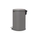Brabantia Κάδος Απορριμμάτων Μεταλλικός Γκρι με Πεντάλ 20lt 11 91 63 - Image 3