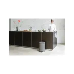 Brabantia Κάδος Απορριμμάτων Μεταλλικός Γκρι με Πεντάλ 20lt 11 91 63 - Image 4