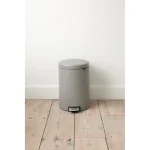Brabantia Κάδος Απορριμμάτων Μεταλλικός Γκρι με Πεντάλ 20lt 11 91 63 - Image 5