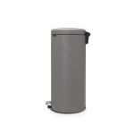 Brabantia Κάδος Απορριμμάτων Μεταλλικός Γκρι με Πεντάλ 30lt 11 91 87 - Image 3