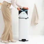 Brabantia Κάδος Απορριμμάτων Πλαστικός με Πεντάλ Λευκός 30lt 236921 - Image 3