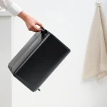 Brabantia Κάδος Απορριμμάτων Πλαστικός με Πεντάλ Μαύρος 12lt 238000 - Image 5