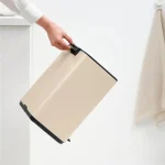 Brabantia Κάδος Απορριμμάτων Πλαστικός με Πεντάλ Μπεζ 12lt 238024 - Image 5