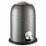 Wesco Κάδος Απορριμμάτων Πλαστικός Γκρι 6lt 114667