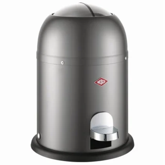 Wesco Κάδος Απορριμμάτων Πλαστικός Γκρι 6lt 114667