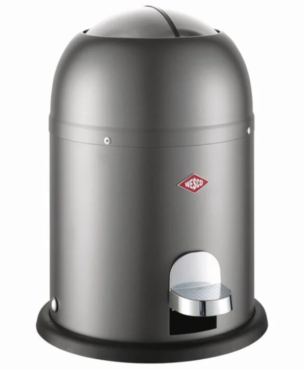 Wesco Κάδος Απορριμμάτων Πλαστικός Γκρι 6lt 114667