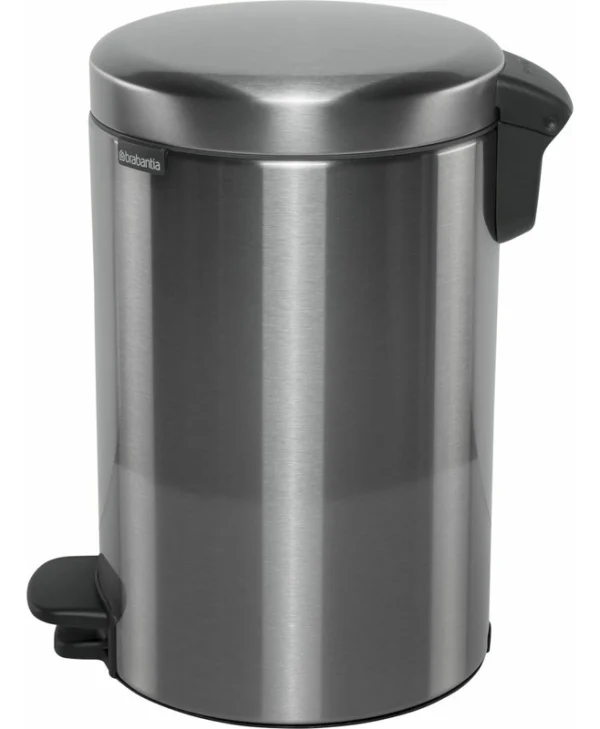 Brabantia NewIcon Κάδος Απορριμμάτων Μεταλλικός με Πεντάλ Steel Matt 12lt 11 20 41
