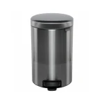 Brabantia NewIcon Κάδος Απορριμμάτων Μεταλλικός με Πεντάλ Steel Matt 12lt 11 20 41 - Image 2