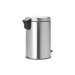 Brabantia NewIcon Κάδος Απορριμμάτων Μεταλλικός με Πεντάλ Steel Matt 12lt 11 20 41 - Image 5