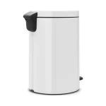 Brabantia NewIcon Κάδος Απορριμμάτων Μεταλλικός με Πεντάλ Λευκός 20lt 11 18 46 - Image 2
