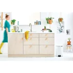 Brabantia NewIcon Κάδος Απορριμμάτων Μεταλλικός με Πεντάλ Λευκός 20lt 11 18 46 - Image 3