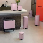 Brabantia Newicon Κάδος Απορριμμάτων Πλαστικός Ροζ 30lt 255304 - Image 9
