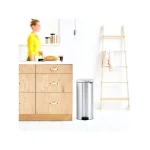 Brabantia NewIcon Κάδος Απορριμμάτων από Ανοξείδωτο Ατσάλι Matt Steel FPP με Πεντάλ 30lt 11 18 22 - Image 2