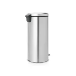 Brabantia NewIcon Κάδος Απορριμμάτων από Ανοξείδωτο Ατσάλι Matt Steel FPP με Πεντάλ 30lt 11 18 22 - Image 4