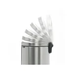 Brabantia NewIcon Κάδος Απορριμμάτων από Ανοξείδωτο Ατσάλι Matt Steel FPP με Πεντάλ 30lt 11 18 22 - Image 6