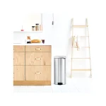 Brabantia NewIcon Κάδος Απορριμμάτων από Ανοξείδωτο Ατσάλι Matt Steel FPP με Πεντάλ 30lt 11 18 22 - Image 10
