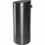 Brabantia Κάδος Απορριμμάτων Μεταλλικός Μαύρος 30lt 11 54 62