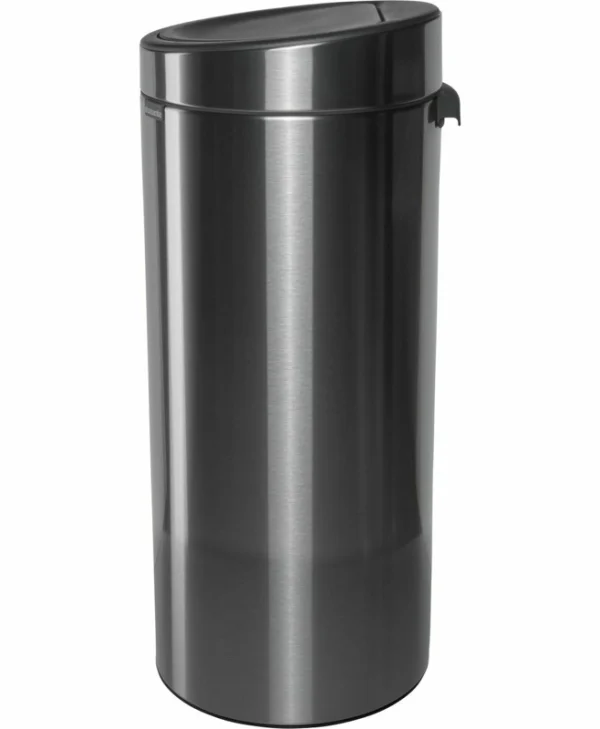 Brabantia Κάδος Απορριμμάτων Μεταλλικός Μαύρος 30lt 11 54 62