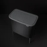 Brabantia Bo Κάδος Απορριμμάτων από Ανοξείδωτο Ατσάλι Matt Black 36lt 315824 - Image 7