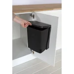 Brabantia Κάδος Απορριμμάτων Πλαστικός Μαύρος 10lt 395246 - Image 2