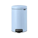 Brabantia NewIcon Κάδος Απορριμμάτων από Ανοξείδωτο Ατσάλι με Πεντάλ Dreamy Blue 12lt 202483