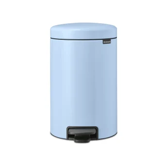 Brabantia NewIcon Κάδος Απορριμμάτων από Ανοξείδωτο Ατσάλι με Πεντάλ Dreamy Blue 12lt 202483