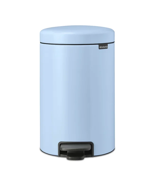 Brabantia NewIcon Κάδος Απορριμμάτων από Ανοξείδωτο Ατσάλι με Πεντάλ Dreamy Blue 12lt 202483