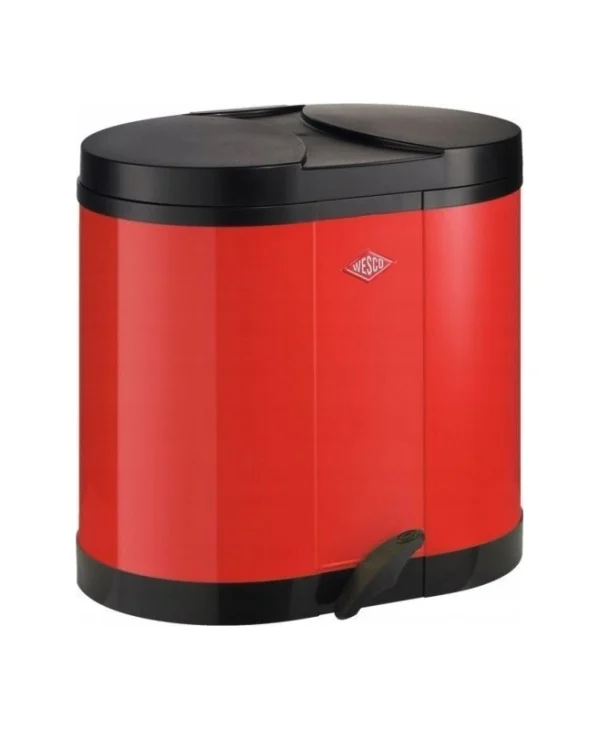 Wesco Κάδος Απορριμμάτων Πλαστικός Κόκκινος 45x36x45cm 112747