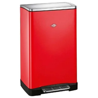 Wesco Κάδος Απορριμμάτων Πλαστικός Κόκκινος 112756