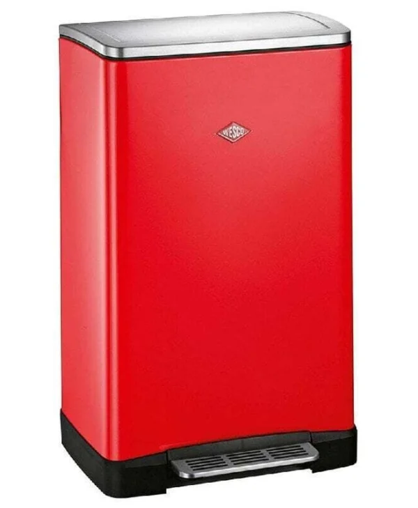 Wesco Κάδος Απορριμμάτων Πλαστικός Κόκκινος 112756