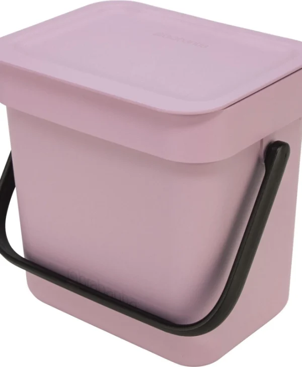 Brabantia Κάδος Ανακύκλωσης Πλαστικός Ροζ 3lt 255427