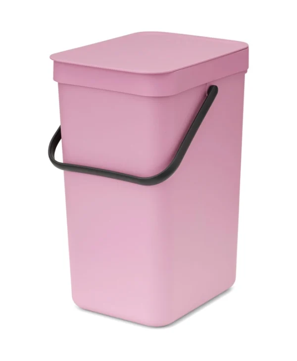 Brabantia Sort&go Κάδος Απορριμμάτων Πλαστικός Ροζ 12lt 255465