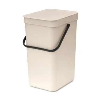 Brabantia Sort&go Κάδος Απορριμμάτων Πλαστικός Μπεζ 12lt 251726