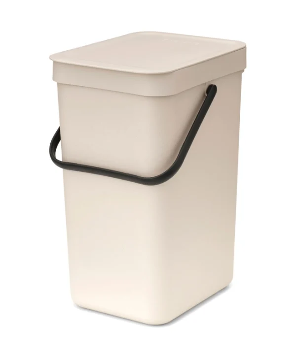 Brabantia Sort&go Κάδος Απορριμμάτων Πλαστικός Μπεζ 12lt 251726