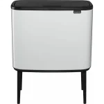 Brabantia Bo Κάδος Απορριμμάτων Πλαστικός Λευκός 34lt 31 35 47