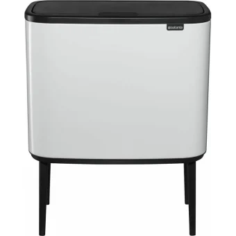Brabantia Bo Κάδος Απορριμμάτων Πλαστικός Λευκός 34lt 31 35 47
