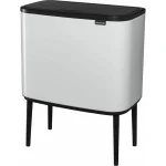 Brabantia Bo Κάδος Απορριμμάτων Πλαστικός Λευκός 34lt 31 35 47 - Image 2
